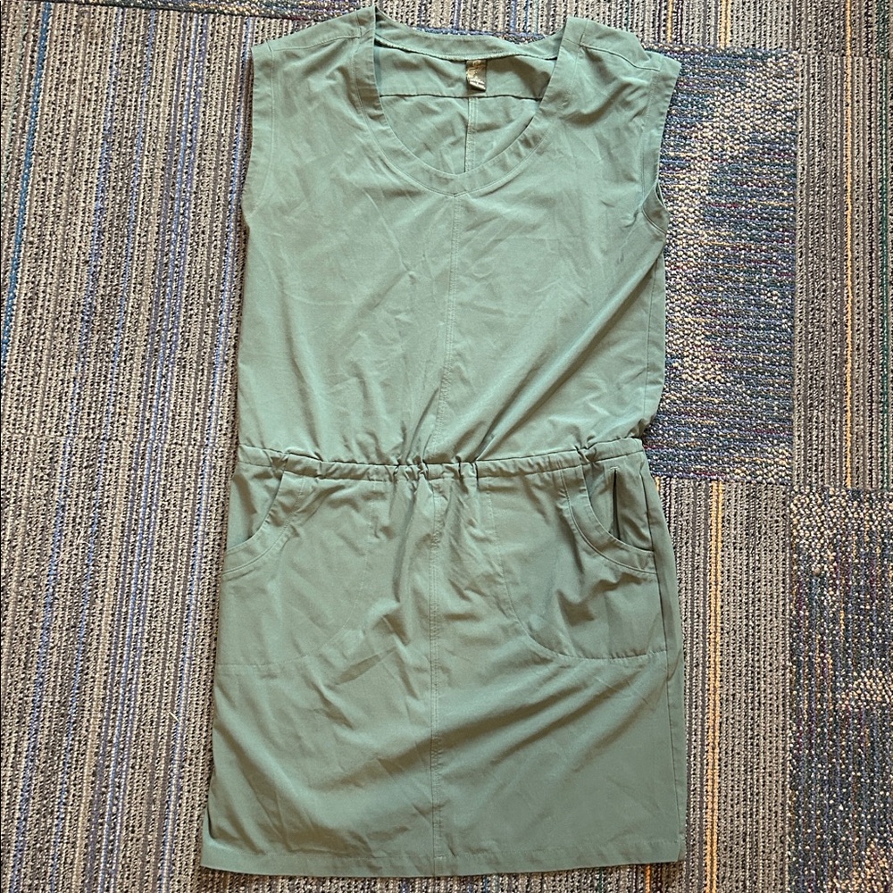 Prana Green Sporty Dress - So Cute & Comfy
